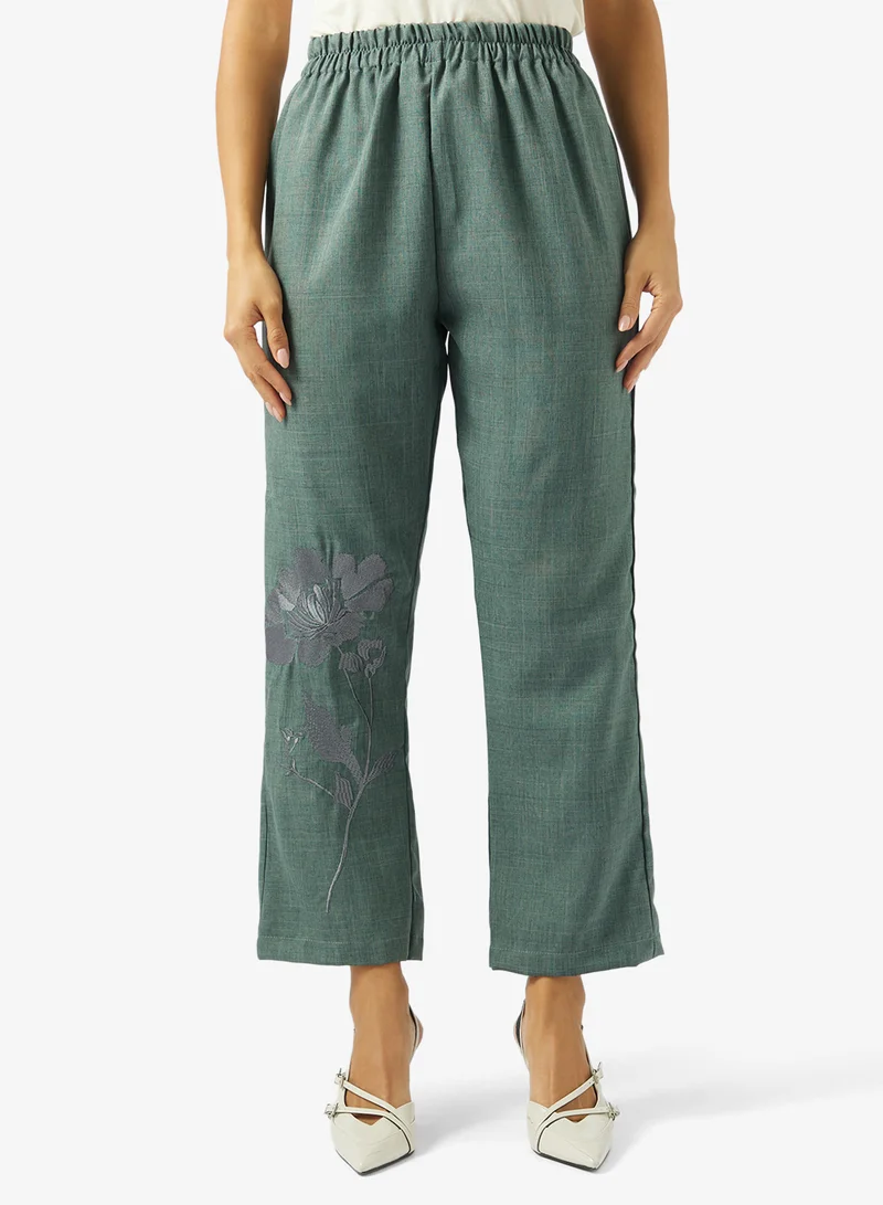 hayas closet  Embroidered Shirt & Pant Co-ord for Women | Best Price UAE